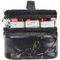 जिपर बंद संगमरमर पु मेकअप आयोजक यात्रा बैग